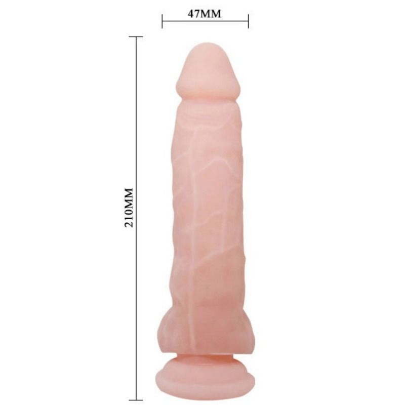 BAILE - DILDO NATURAL SUPER REALISTA 21,5 CM