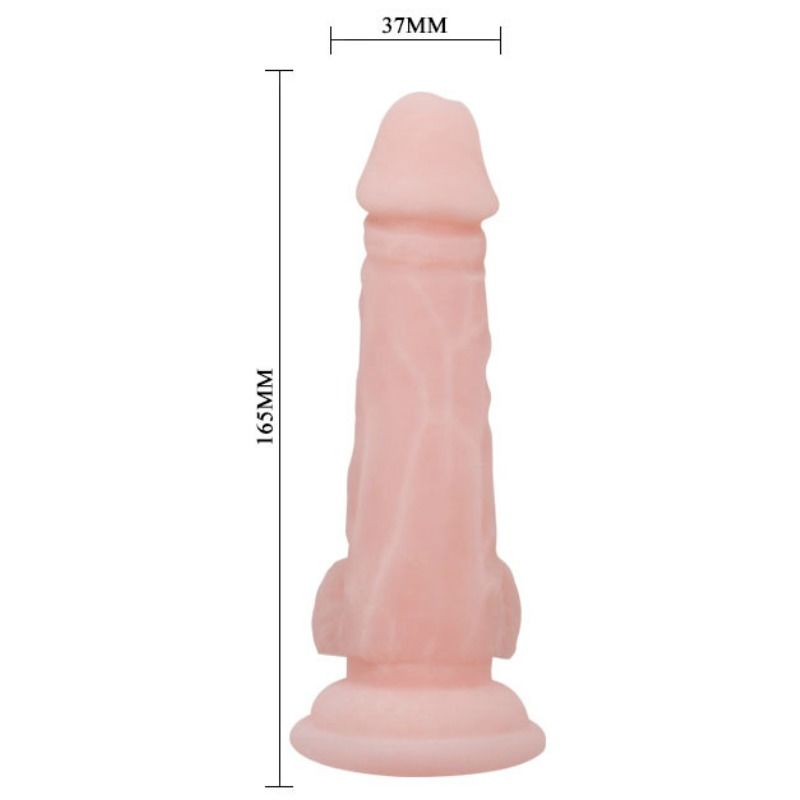 BAILE - DILDO NATURAL SUPER REALISTA 16,5 CM