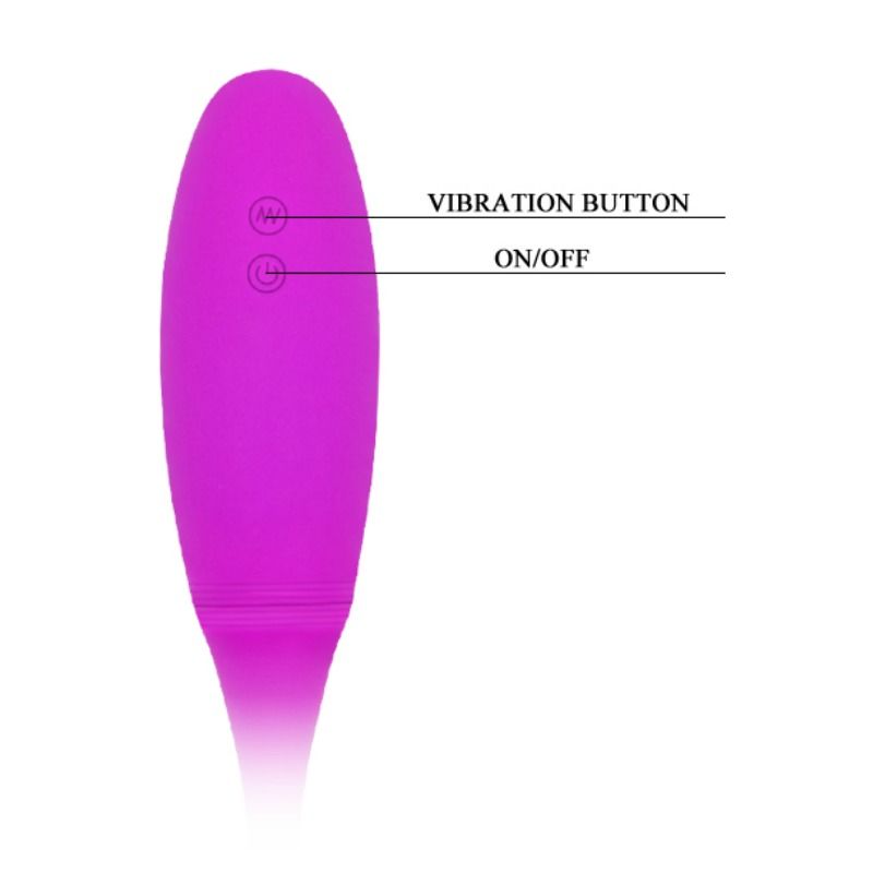 PRETTY LOVE - VIBRATORE INTELLIGENTE SNAKY VIBE A 2 MOTORI