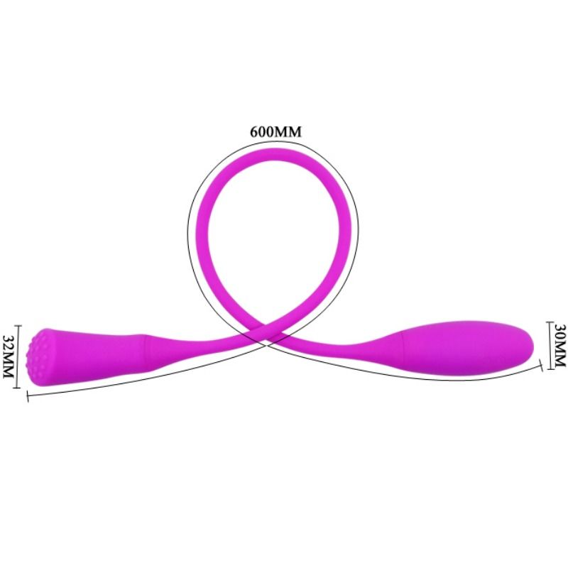 PRETTY LOVE - VIBRATORE INTELLIGENTE SNAKY VIBE A 2 MOTORI