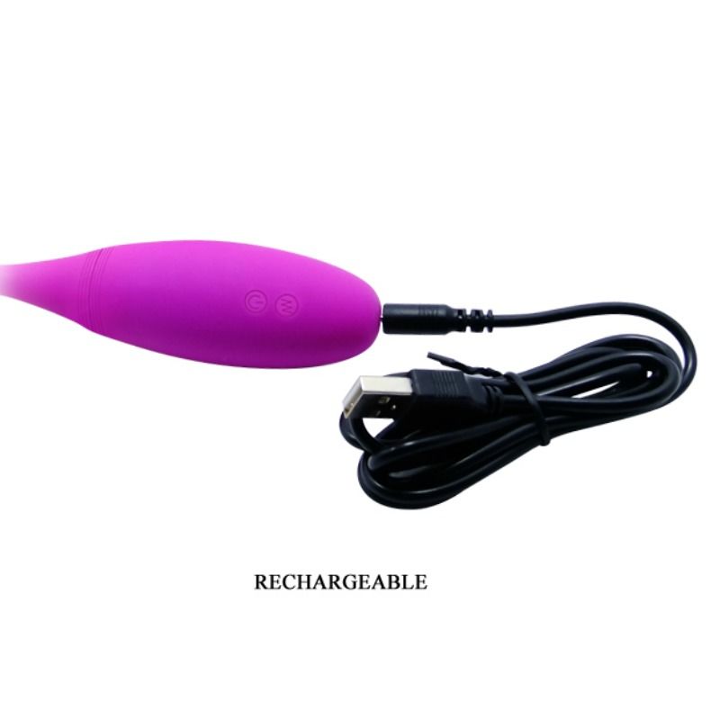 PRETTY LOVE - VIBRATORE INTELLIGENTE SNAKY VIBE A 2 MOTORI