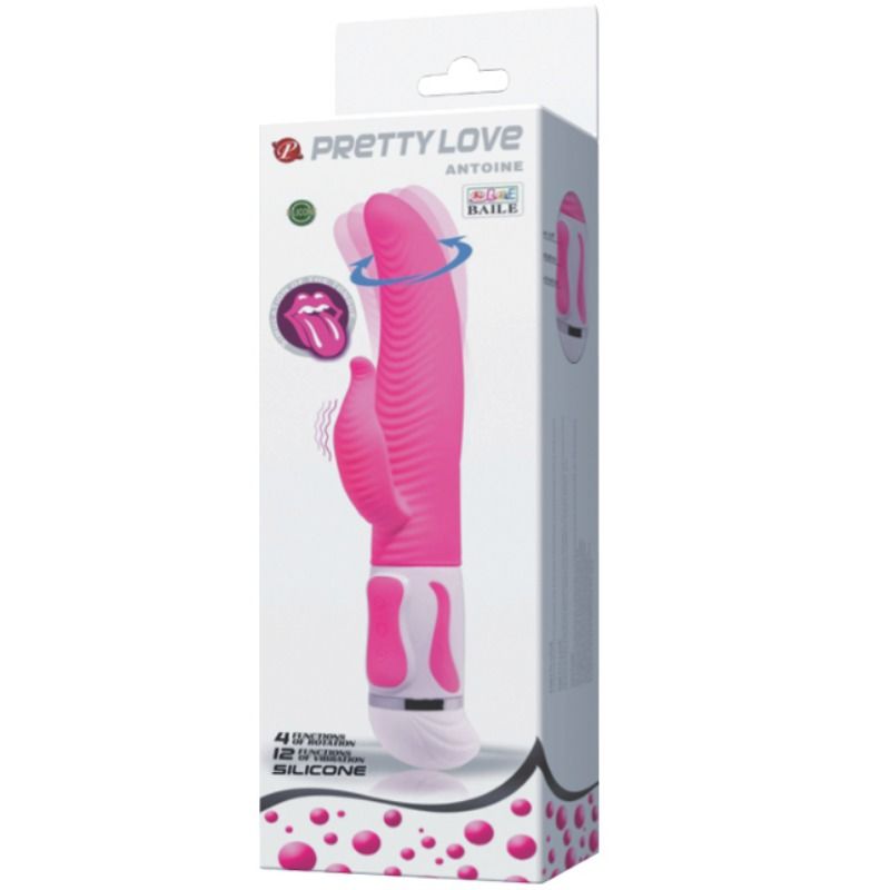 PRETTY LOVE - VIBRADOR DE ROTACIÓN ANTOINE