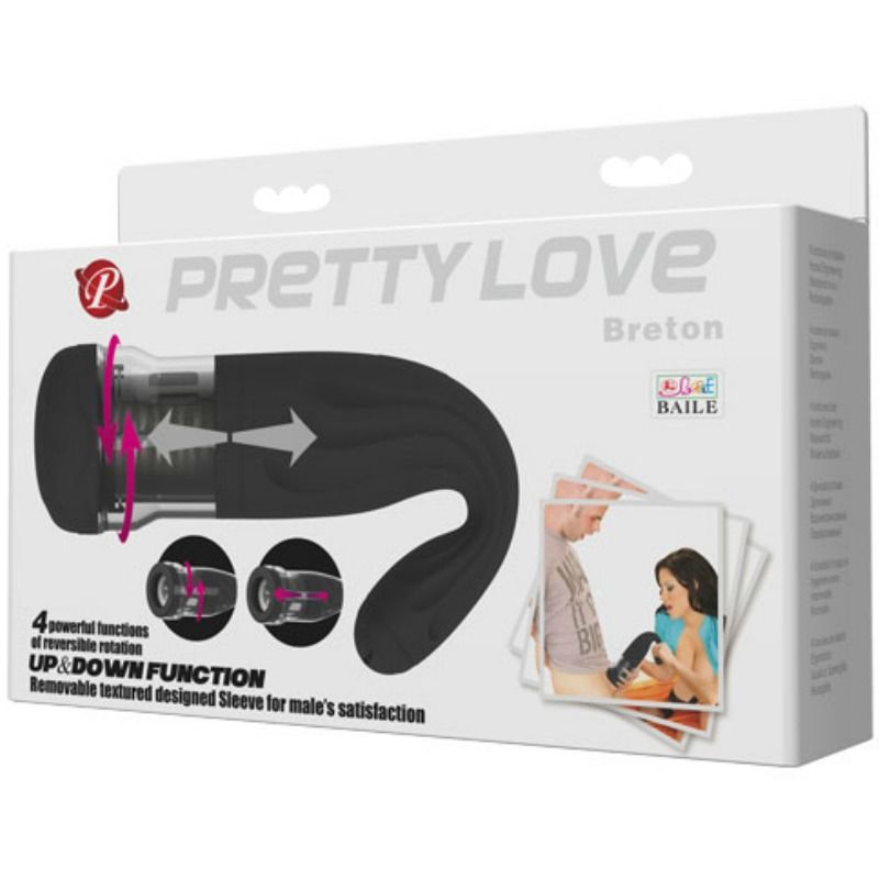 PRETTY LOVE - MASTURBADOR MULTIFUNCIÓN BRETON PARA HOMBRES