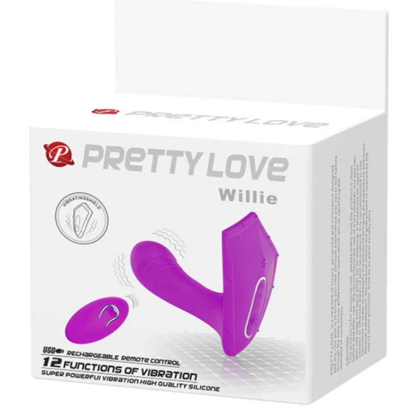 PRETTY LOVE - STIMOLATORE TELECOMANDATO WILLIE