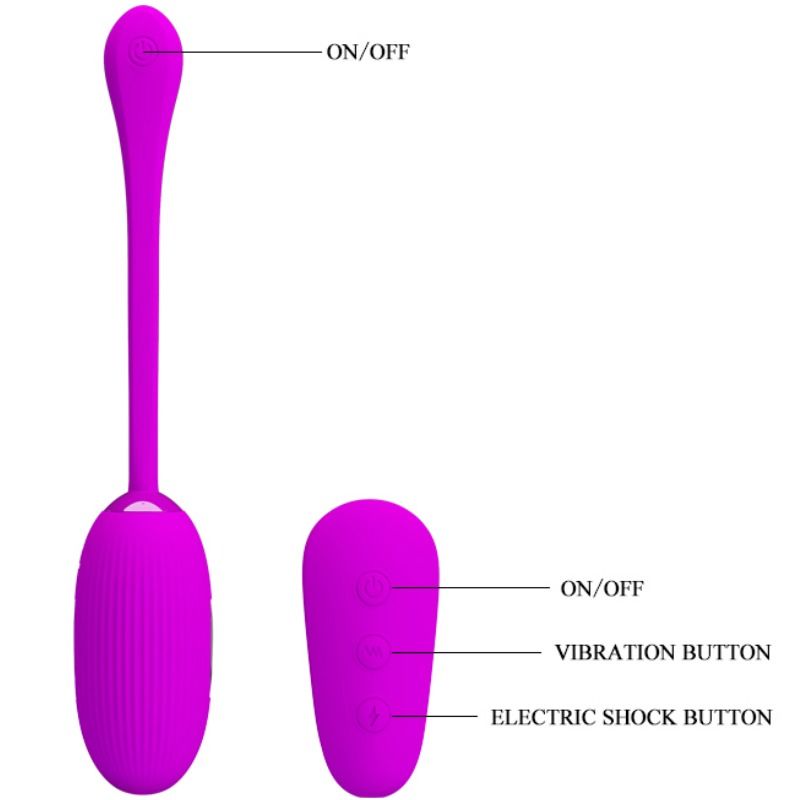 PRETTY LOVE - UOVO VIBRANTE E ELETTROSHOCK DIVERTENTE