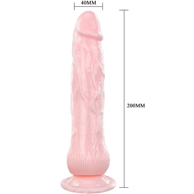 BAILE - DILDO VIBRADOR FUENTE CON FUNCIÓN DE CHORRO