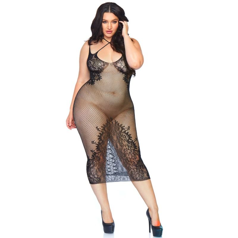 LEG AVENUE - ABITO CON DOPPIO SPALLINE 1X-2X