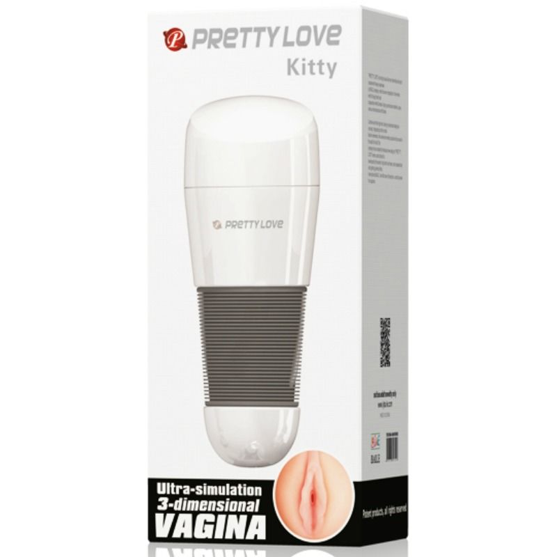 PRETTY LOVE - MASTURBATORE VAGINA BIANCA PER GATTI 2