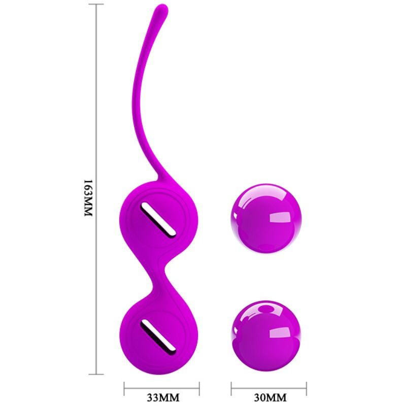 PRETTY LOVE - PALLINE ORGASMICHE KEGEL RAFFORZANO I LILLA