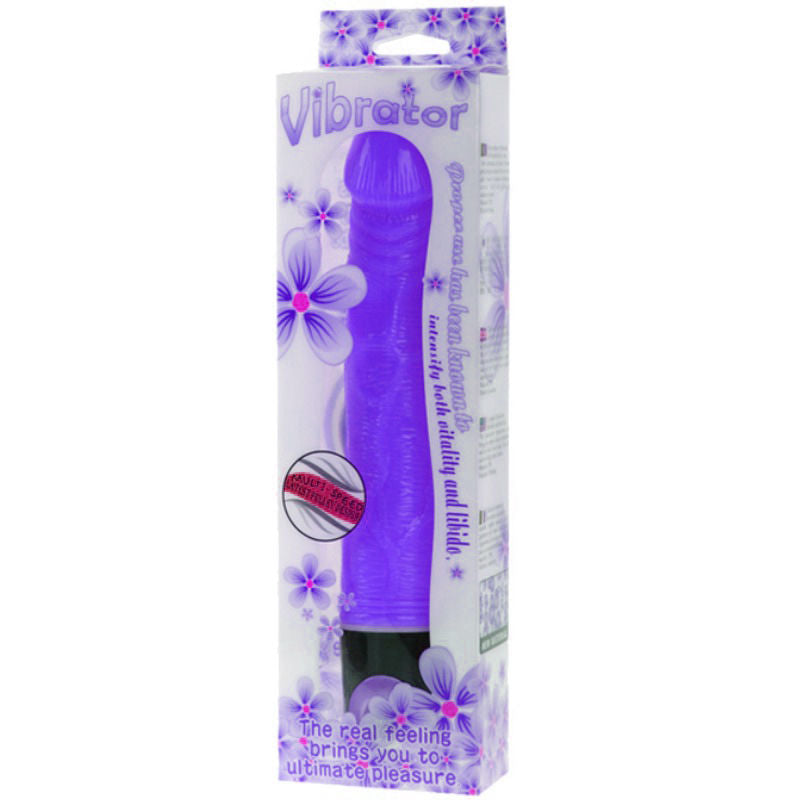 BAILE - VIBRADOR MULTIVELOCIDAD 21,5 CM MORADO