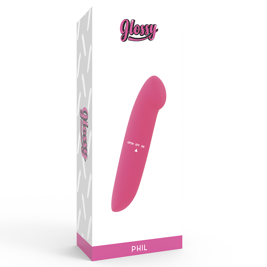 GLOSSY - VIBRATORE PHIL ROSA