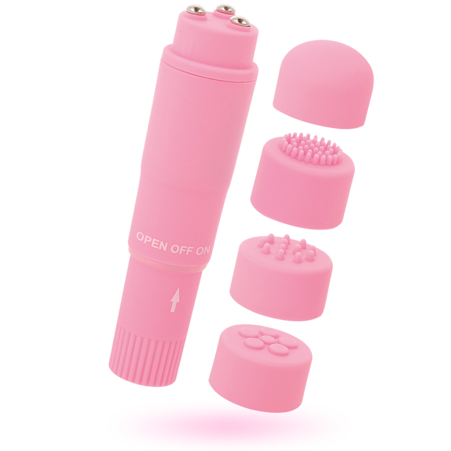 GLOSSY - KURT POCKET MASSAGER ROSA