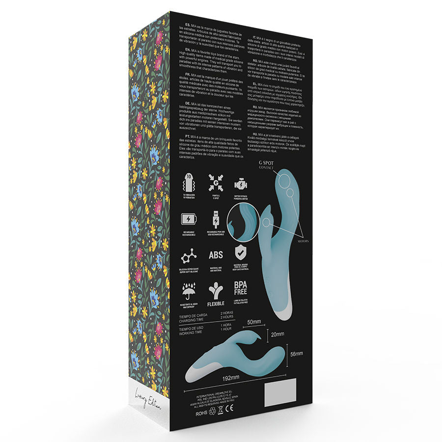 MIA - VIBRATORE DRESDE TURCHESE