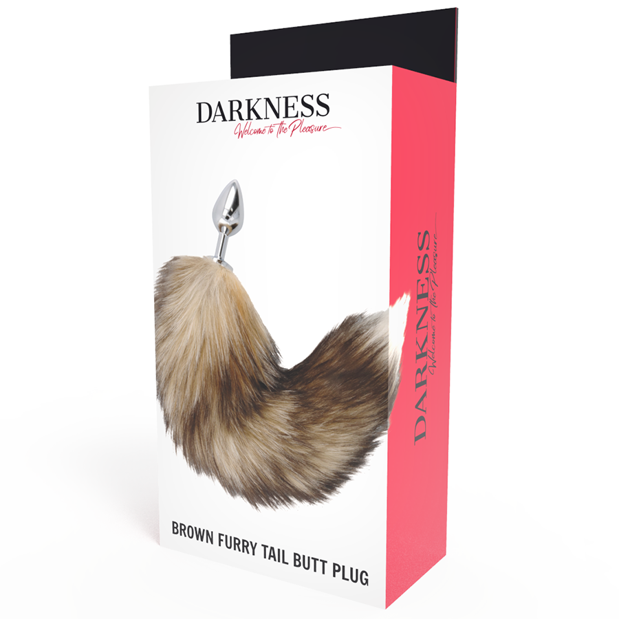 DARKNESS - TAIL BUTT PLUG ARGENTO