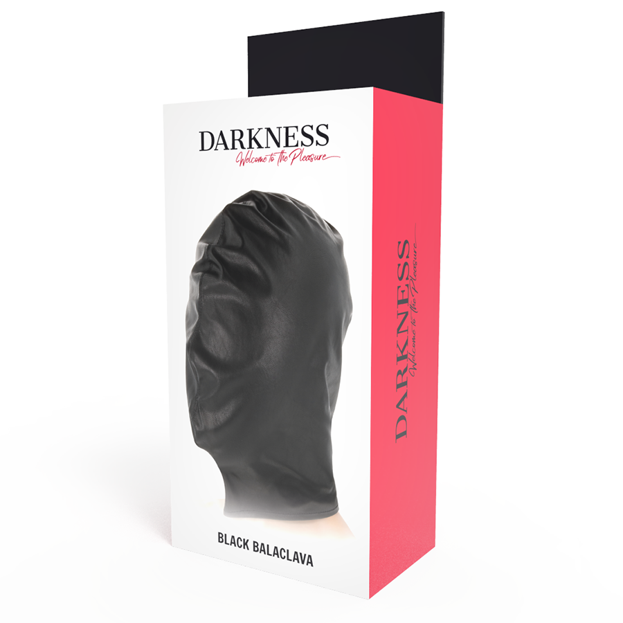 OSCURITÀ - MASCHERA DI SOTTOMISSIONE NERA