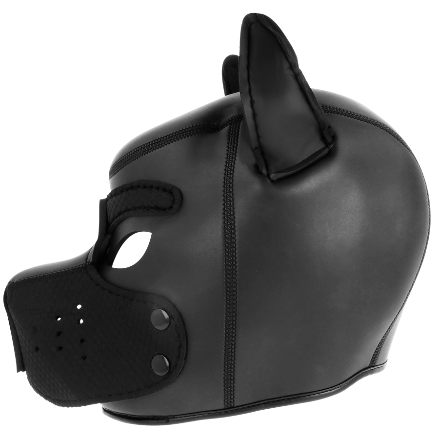 DARKNESS - MASCHERA IN NEOPRENE PER CANI CON MUSO RIMOVIBILE M