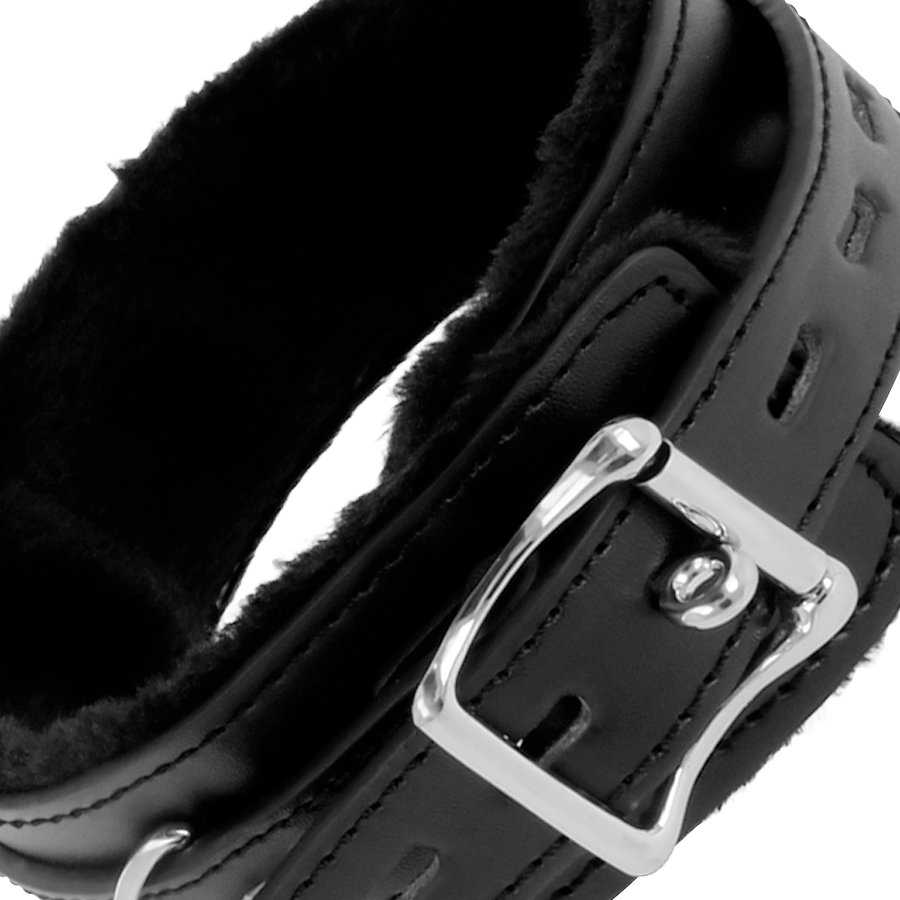 DARKNESS - COLLANA POSTURA COMODA CON CATENA IN PELLE