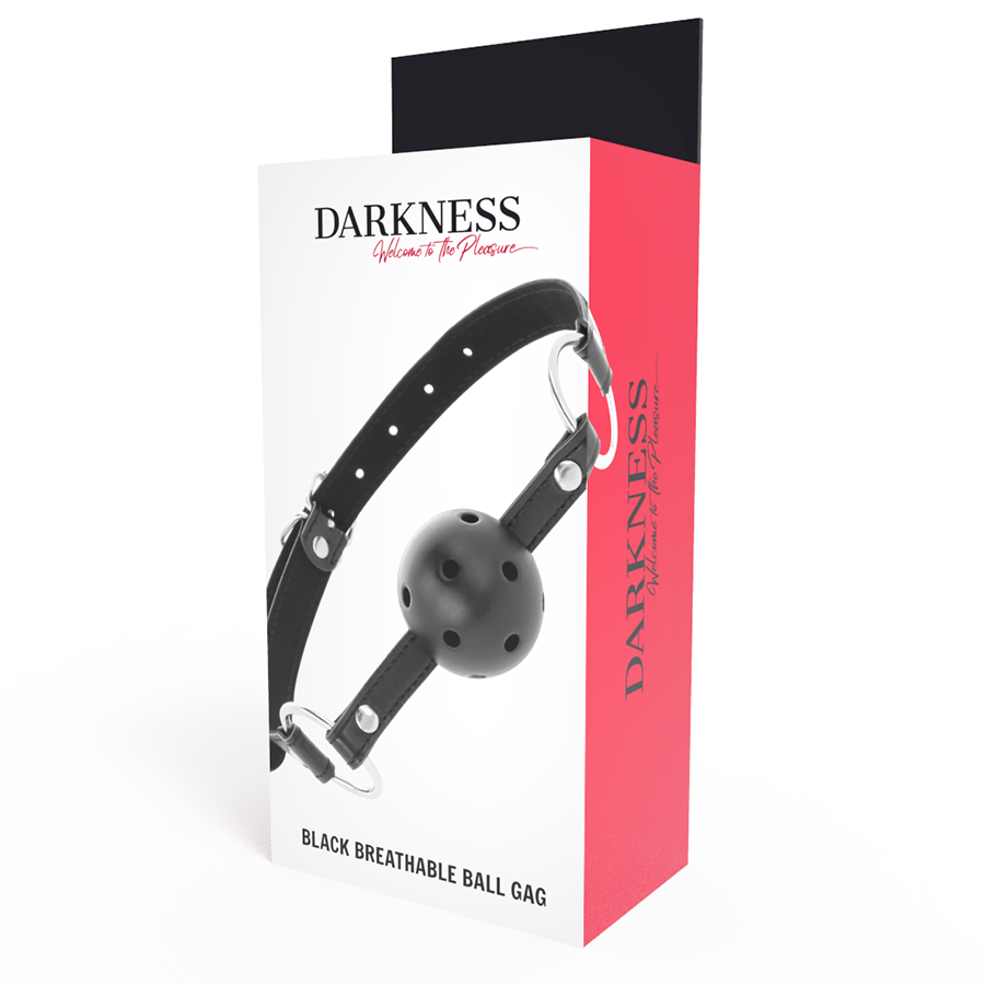 DARKNESS - BAVAGLIO TRASPIRANTE NERO