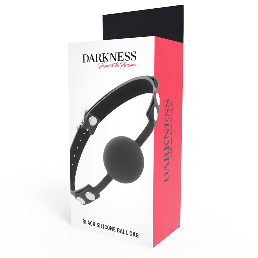 DARKNESS - BAVAGLIO IN SILICONE NERO