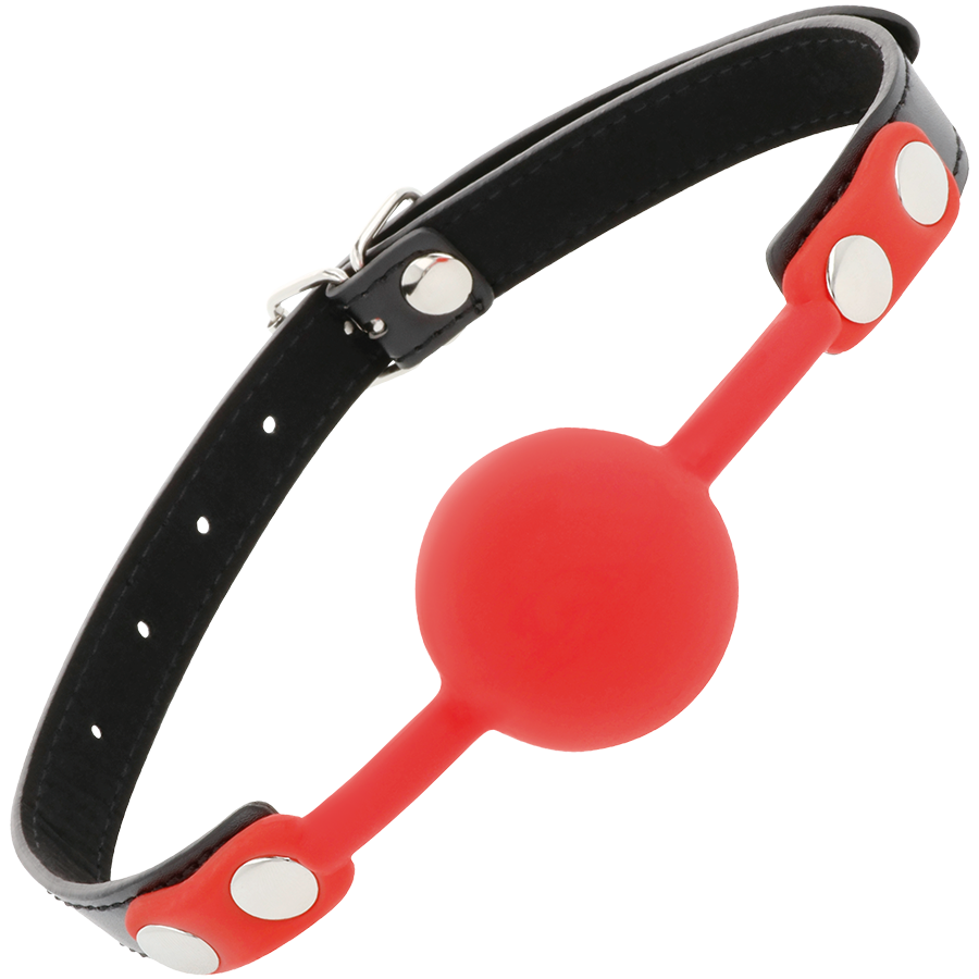 DARKNESS - BAVAGLIO IN SILICONE ROSSO