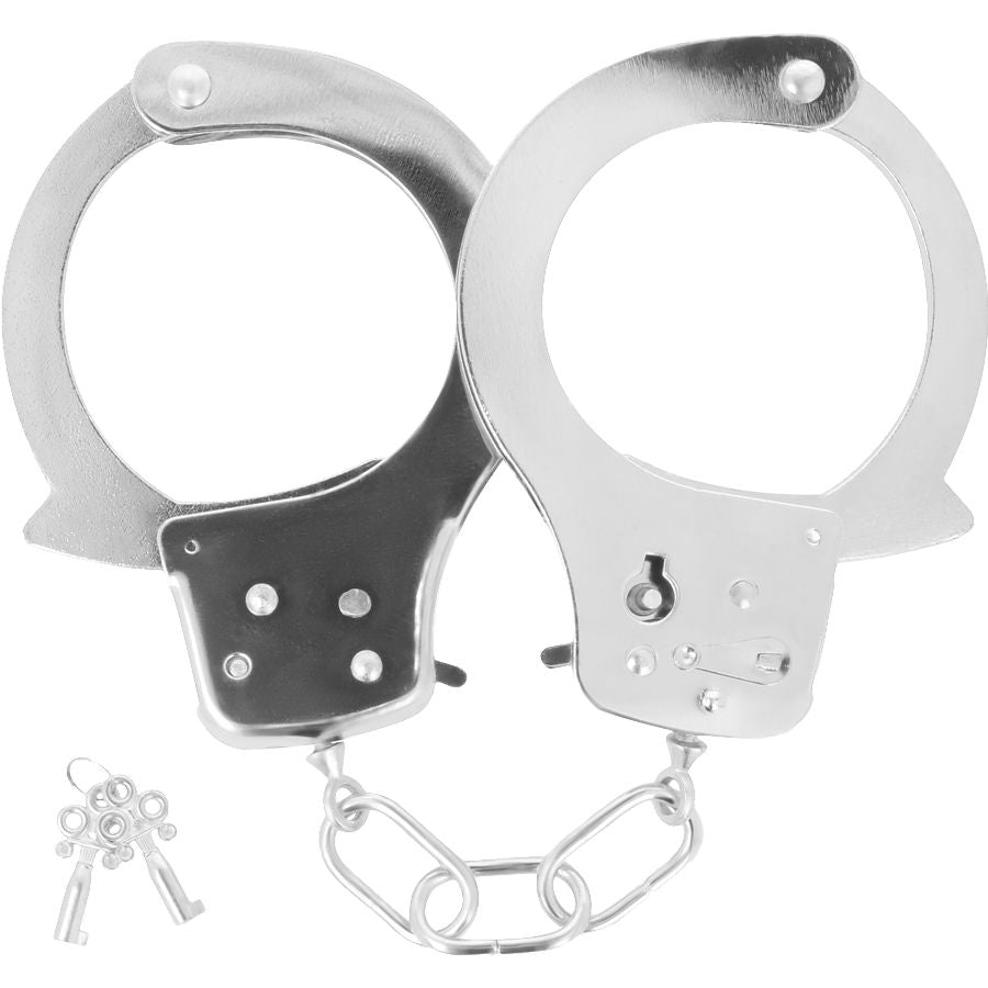 OSCURITÀ - MANETTE DI METALLO CON CHIAVI