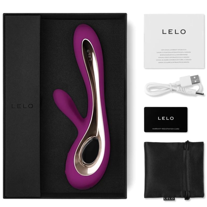 LELO - SORAYA 2 RABBIT VIBRADOR PÚRPURA