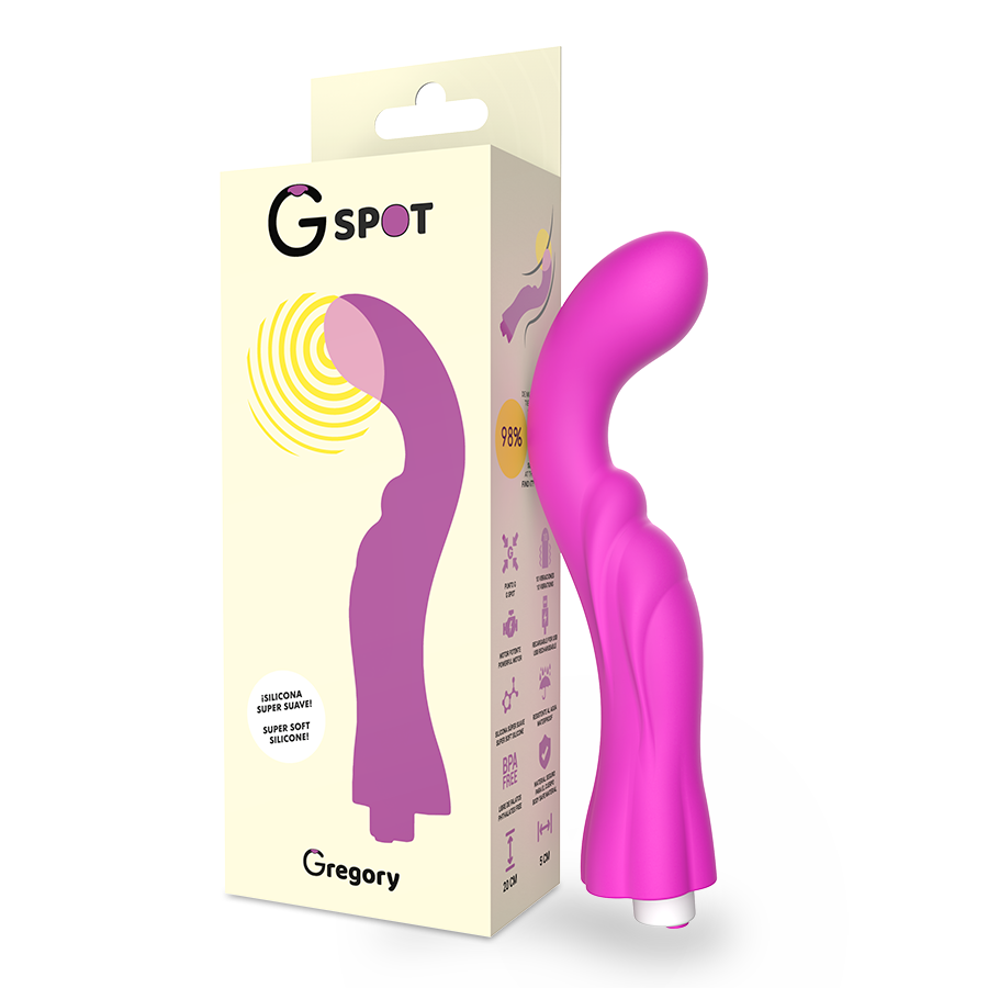 VIBRATORE PUNTO G - GREGORY VIOLET