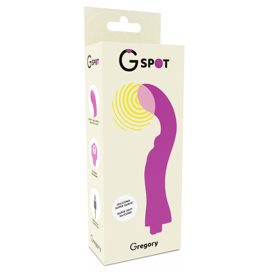 VIBRATORE PUNTO G - GREGORY VIOLET
