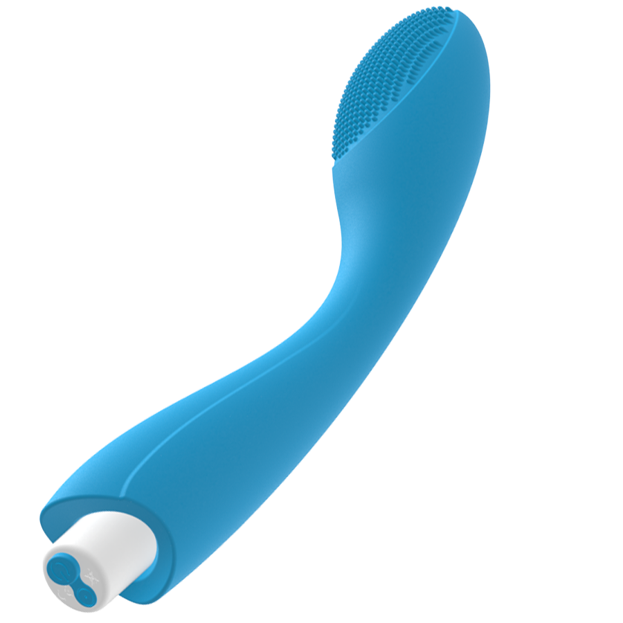 PUNTO G - VIBRADOR GYLBERT AZUL TURQUESA