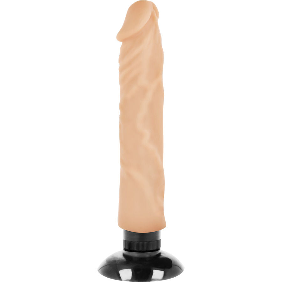 BASECOCK - VIBRATORE REALISTICO 2-1 CARNE 20 CM -O- 4 CM