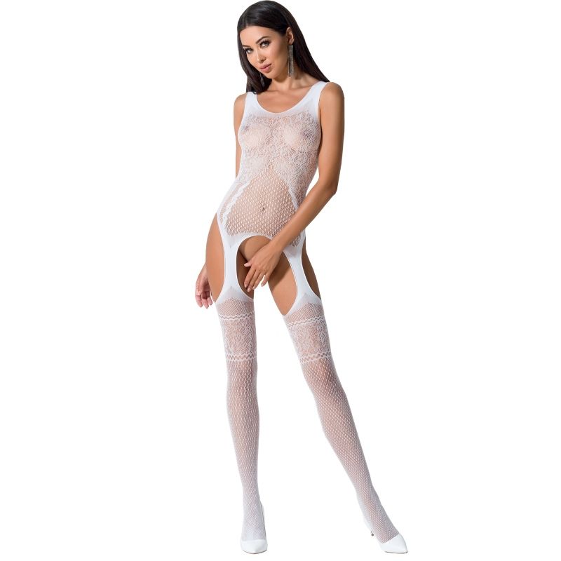 PASIÓN - MUJER BS061 BODYSTOCK NEGRO TALLA ÚNICA