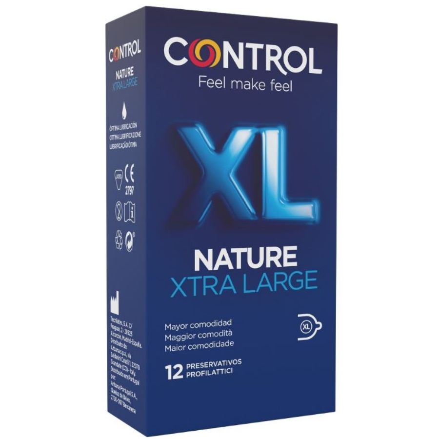CONTROL - ADAPTA NATURE XL PRESERVATIVI 12 UNITÀ