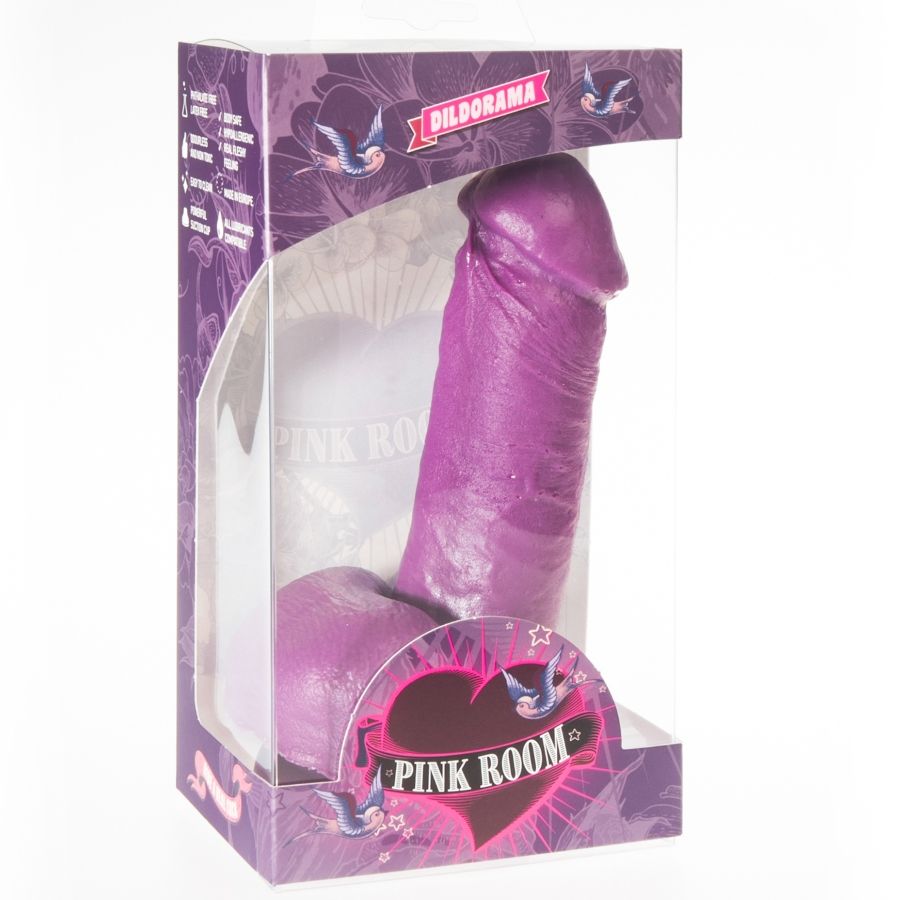 PINK ROOM - DILDO REALISTA NAO MORADO 16 CM