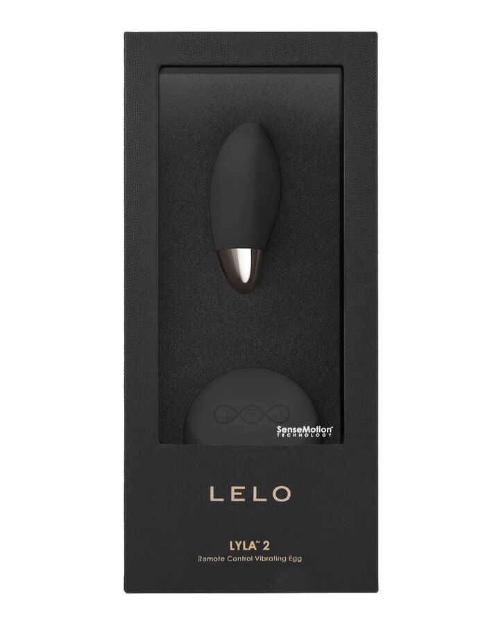 LELO - LYLA 2 INSIGNIA DESIGN EDITION UOVO MASSAGGIATORE NERO