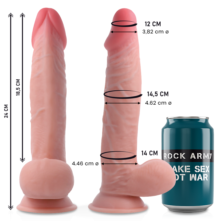ROCKARMY - SHERMAN A DOPPIA DENSITÀ 24 CM -O- 4,62 CM