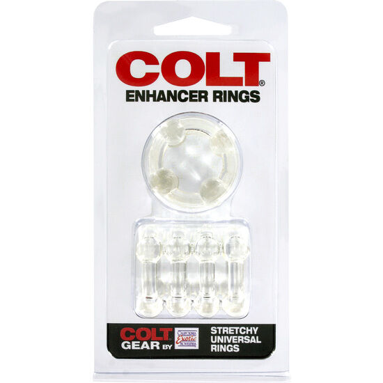 CALEXOTICS - ANELLI COLT ENHANCER TRASPARENTI