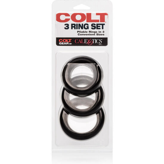 CALEXOTICS - SET DI 3 ANELLI COLT