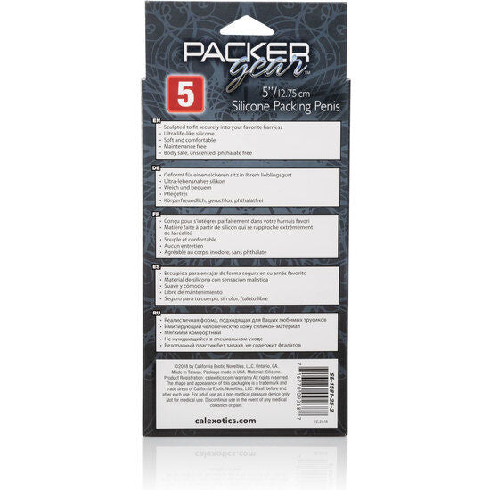 CALEXOTICS - GUARNIMENTO IN SILICONE PER PENE 12,75 CM CARAMELLO