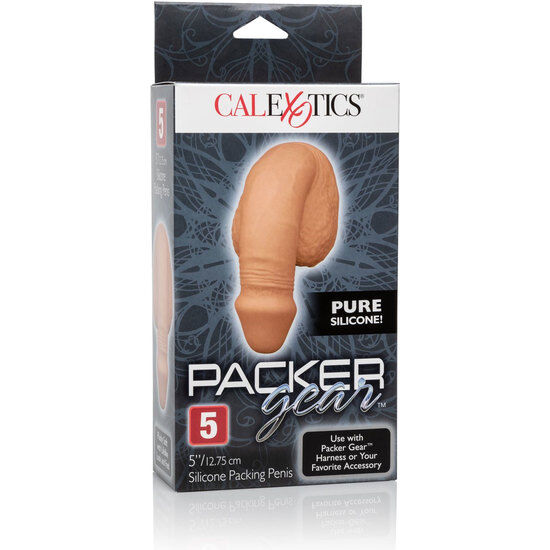 CALEXOTICS - GUARNIMENTO IN SILICONE PER PENE 12,75 CM CARAMELLO