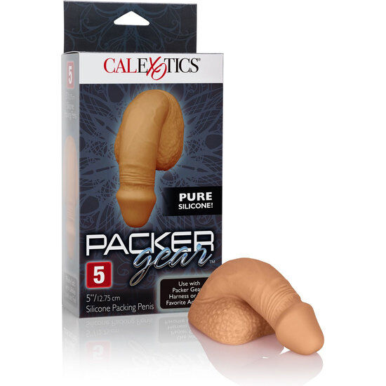 CALEXOTICS - GUARNIMENTO IN SILICONE PER PENE 12,75 CM CARAMELLO