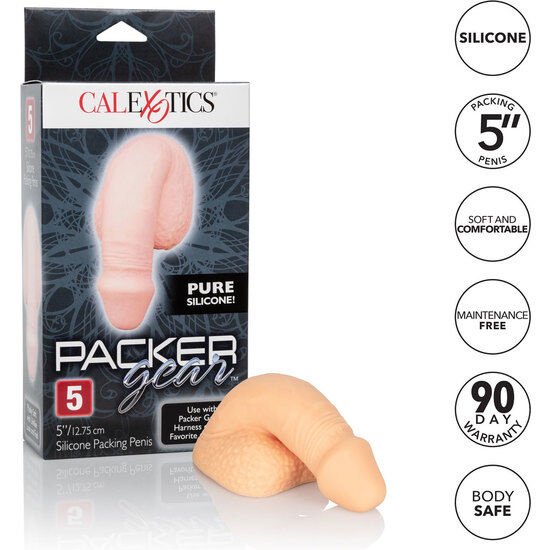 CALEXOTICS - IMBALLAGGIO IN SILICONE PER PENE 12,75 CM FLESH