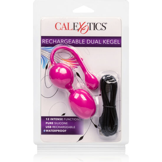CALEXOTICS - KEGEL DOPPIO RICARICABILE ROSA