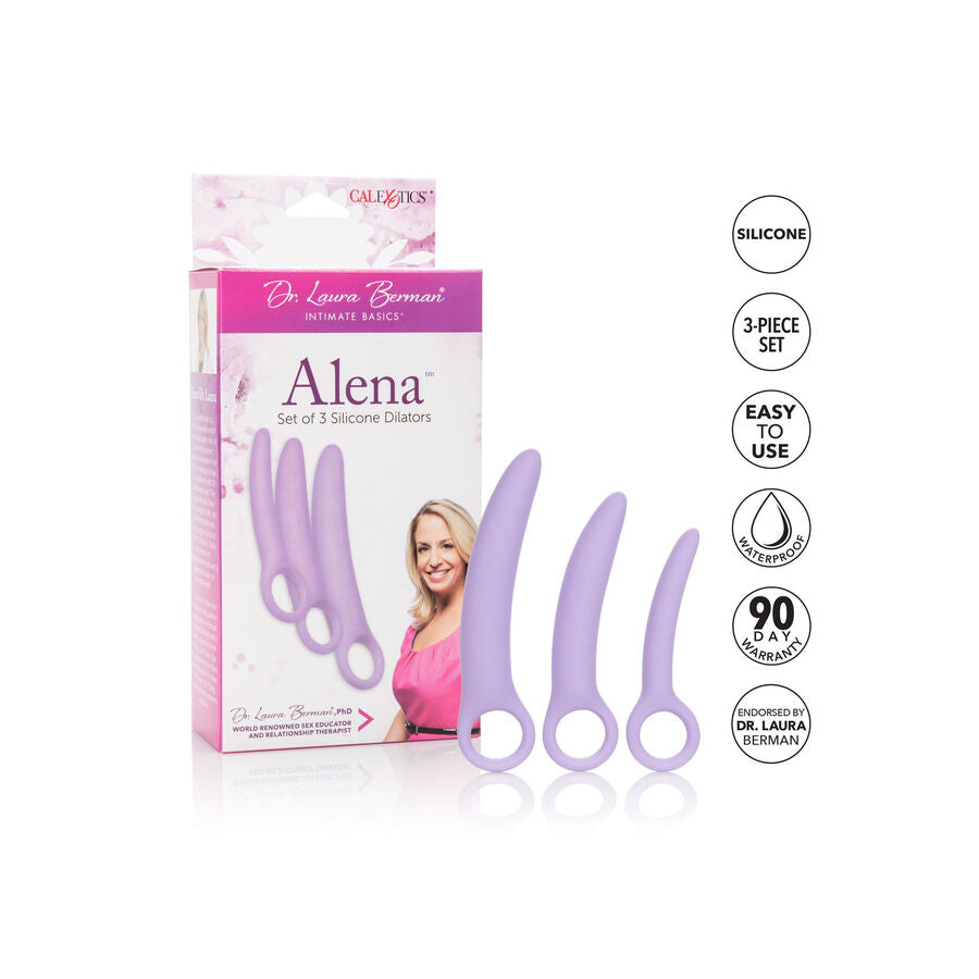 CALEXOTICS - DR LAURA BERMAN ALENA SET DI 3 DILATATORI IN SILICONE