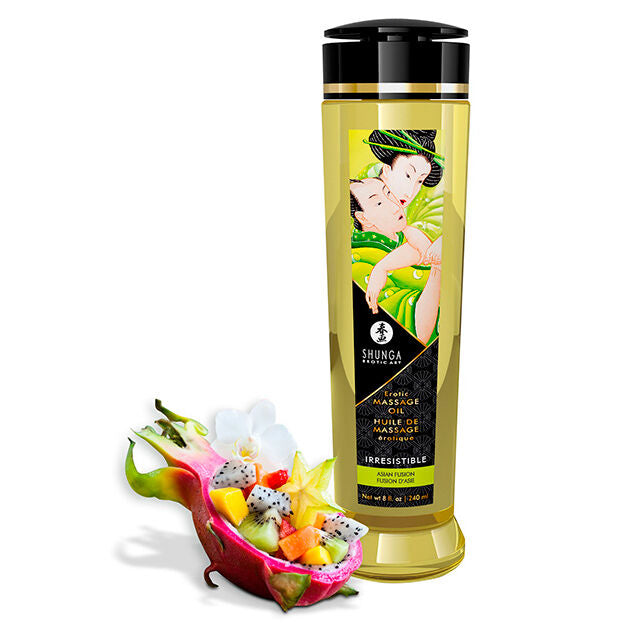 SHUNGA - OLIO PER MASSAGGI EROTICO IRRESISTIBILE 240ML