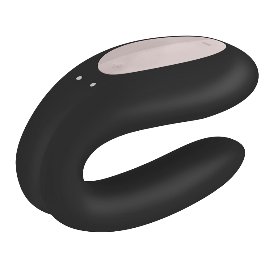 SATISFYER - DOPPIA GIOIA CON APP NERO