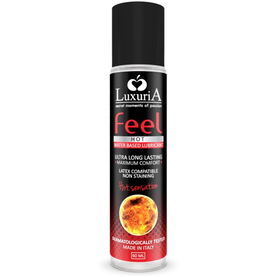 INTIMATELINE - LUXURIA FEEL HOT SENSATION LUBRICANTE A BASE DE AGUA 60 ML