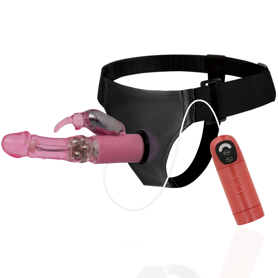 ARNÉS ATRACCIÓN - RNES DANIEL CON VIBRACIÓN Y ROTACIÓN 18 CM -O- 3,5 CM