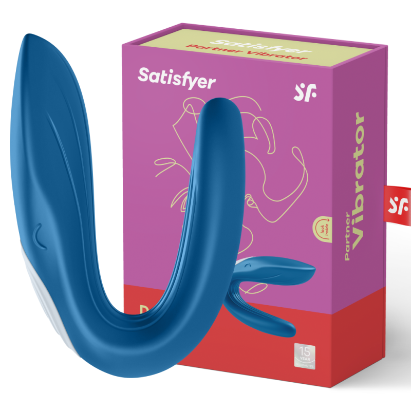 SATISFYER - JUGUETE PARA PAREJAS, VIBRADOR BALLENA QUE ESTIMULA A AMBOS PAREJAS, EDICIÓN 2020