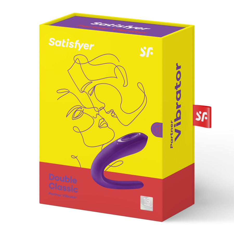 SATISFYER - GIOCATTOLO VIBRATORE PER PARTNER CHE STIMOLA ENTRAMBI I PARTNER