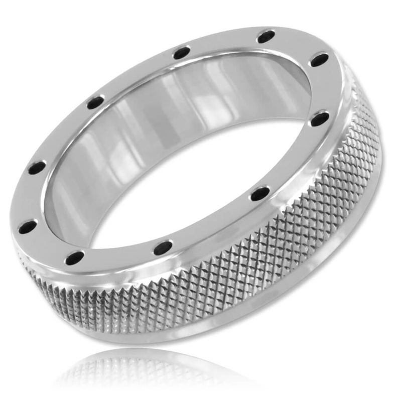 METAL HARD - ANELLO IN METALLO PER PENE E TESTICOLI 50MM